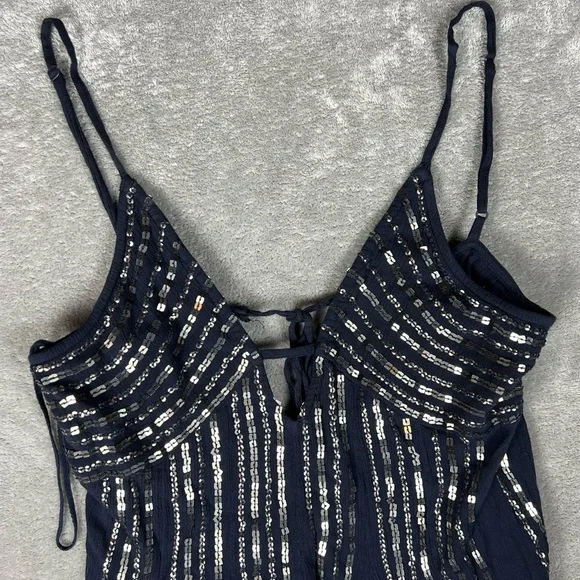 Free People Dress Womens Small Intimately FP Here She Is Sequin Party Mini - Picture 6 of 12